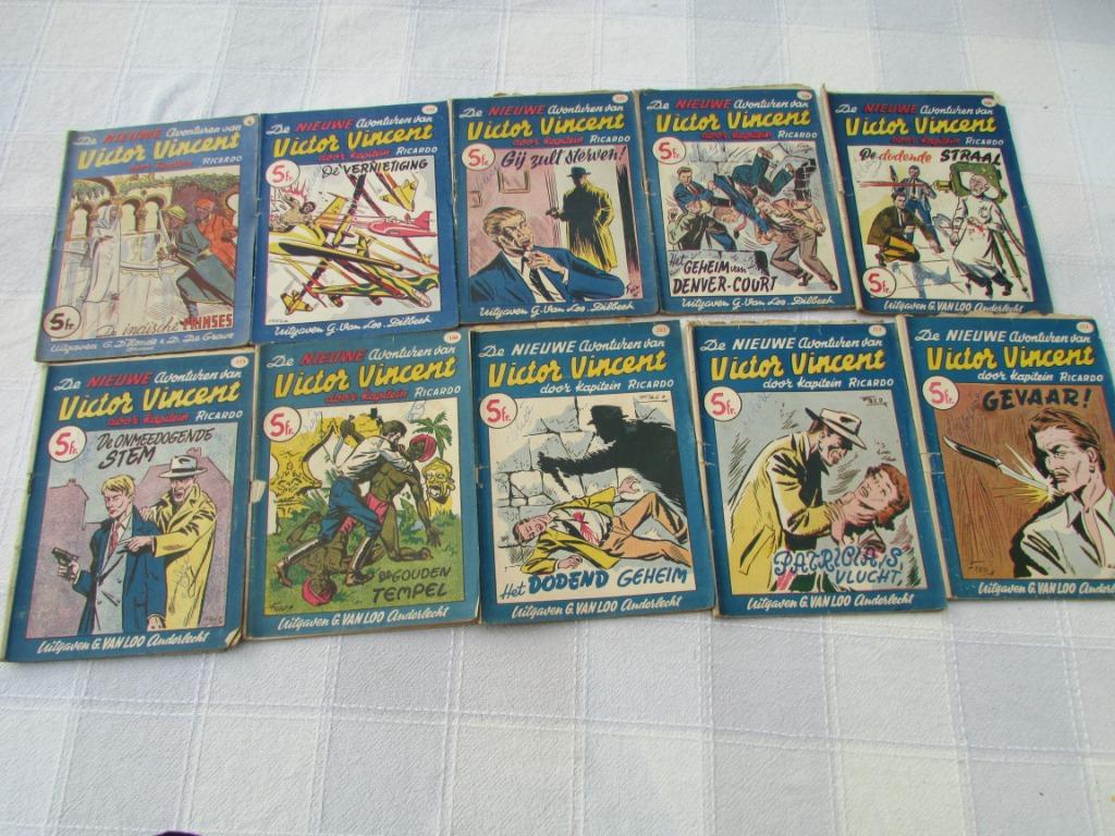 Avonturen van Victor Vincent ** Vintage **, Ophalen of Verzenden, Gelezen