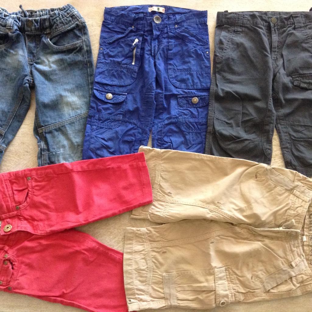 3 bermuda's (shorts) jongens maat 116, Enlèvement ou Envoi, Utilisé, Garçon, Pantalon