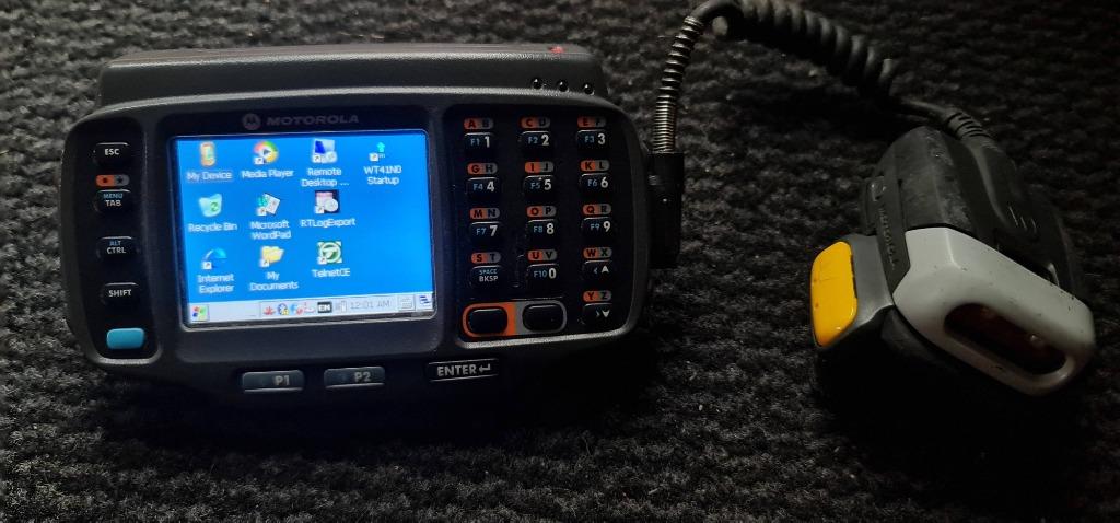 4 scanners code barre, Enlèvement ou Envoi, Symbol,motorola,zebra, Utilisé, Windows