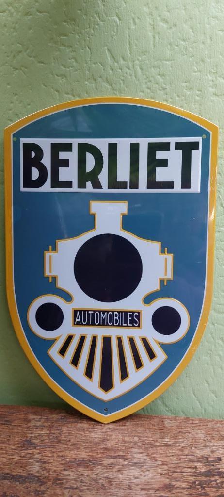 Panneau publicitaire Berliet, Enlèvement ou Envoi, Neuf, Voitures