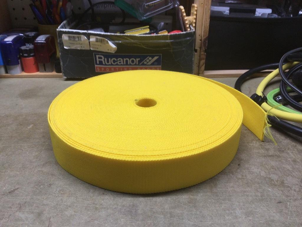 Webbing voor Loodgordel Yellow - Ecocheques, Enlèvement ou Envoi, Neuf, Plomb ou Ceinture de plomb