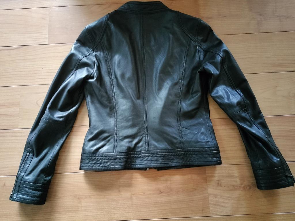 Knappe lederen jas Oakwood maat M, Kleding | Dames, Maat 38/40 (M), Zwart, Ophalen of Verzenden, Zo goed als nieuw