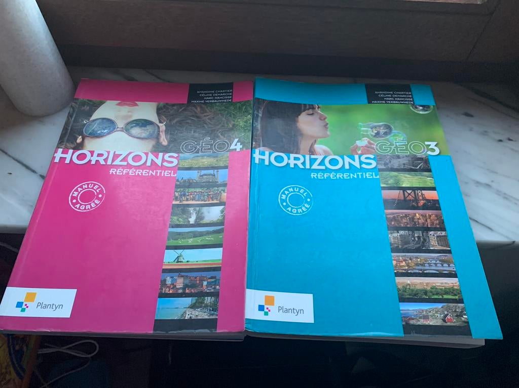 Horizons (géographie) référentiels 3-4 secondaires, Comme neuf