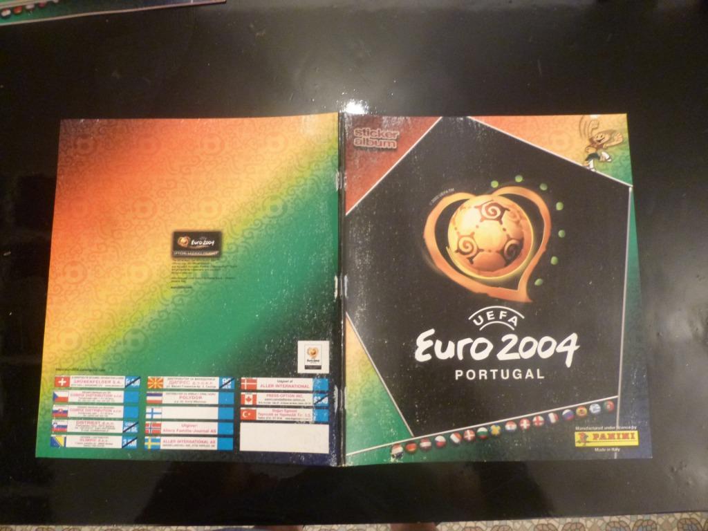 Album Panini vierge Euro 2004 Portugal, Enlèvement, Comme neuf, Sport