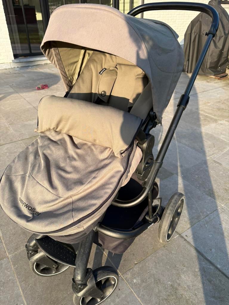 Easywalker Harvey3 groen, Kinderen en Baby's, Gebruikt, Verstelbare duwstang, Ophalen, Kinderwagen