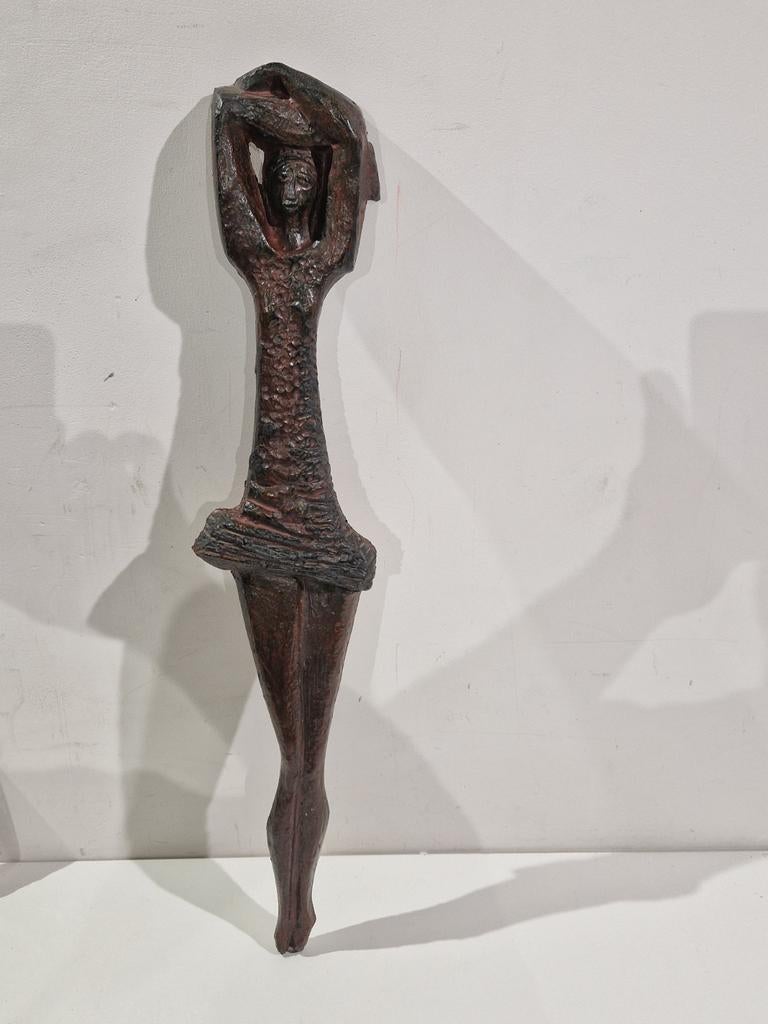 Ballerina in keramiek 66 cm groot , design kunstatelier John, Enlèvement ou Envoi