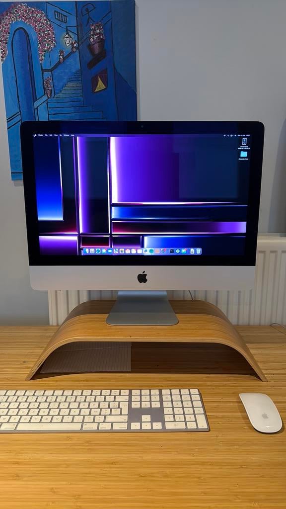 iMac 21,5” Retina 4K (2017) – 256GB SSD, 4GB VRAM – Topstaat, Enlèvement ou Envoi, IMac, Comme neuf, 3 à 4 Ghz