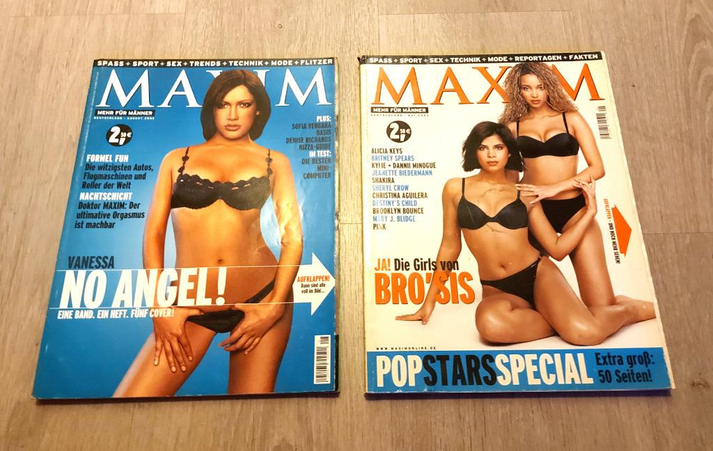 Maxim Lot de 2 Revues, Enlèvement ou Envoi, Comme neuf, Magazine féminins