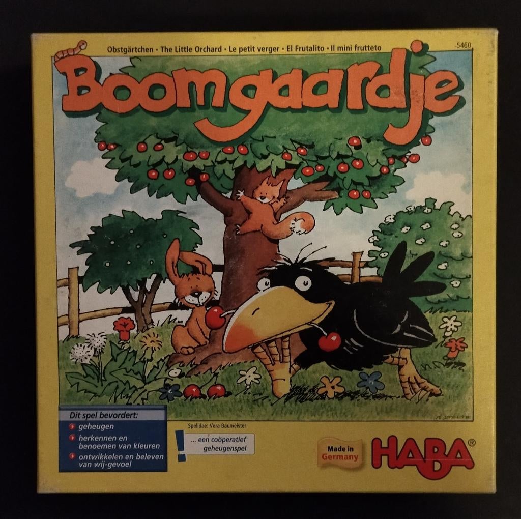 Haba: Boomgaardje, Enlèvement ou Envoi, Utilisé