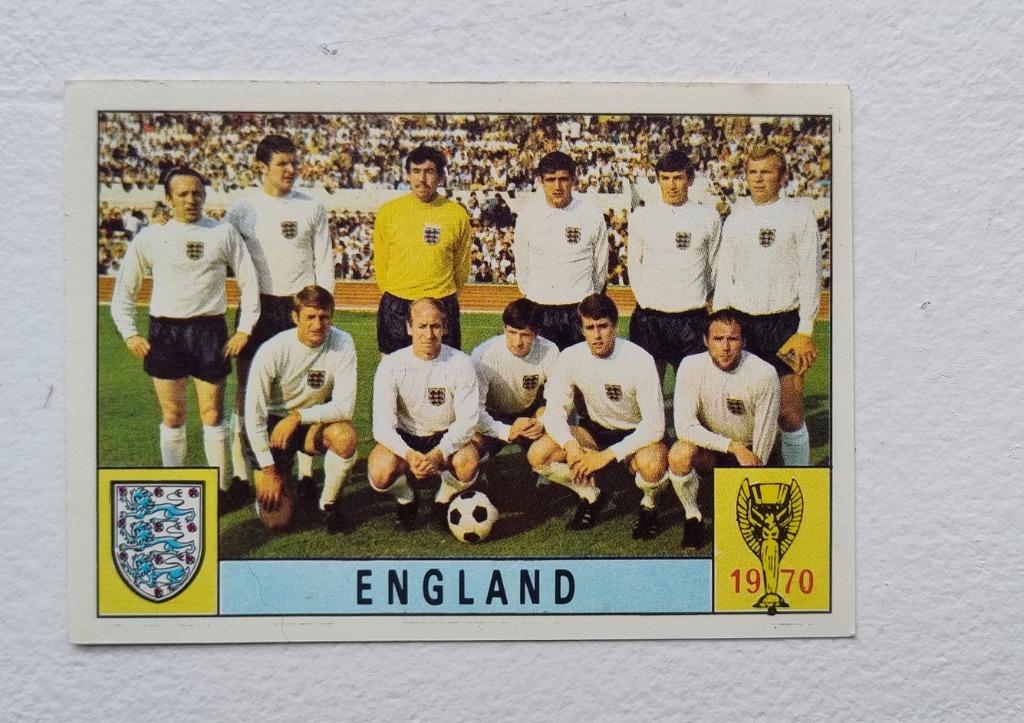 Panini Mexico '70 : équipe d'Angleterre 1970, Collections, Enlèvement ou Envoi, Comme neuf