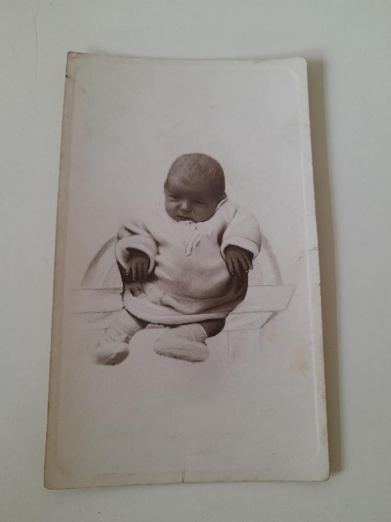Carte postale - bébé, 1930, Enlèvement ou Envoi, 1920 à 1940, Non affranchie, Enfants