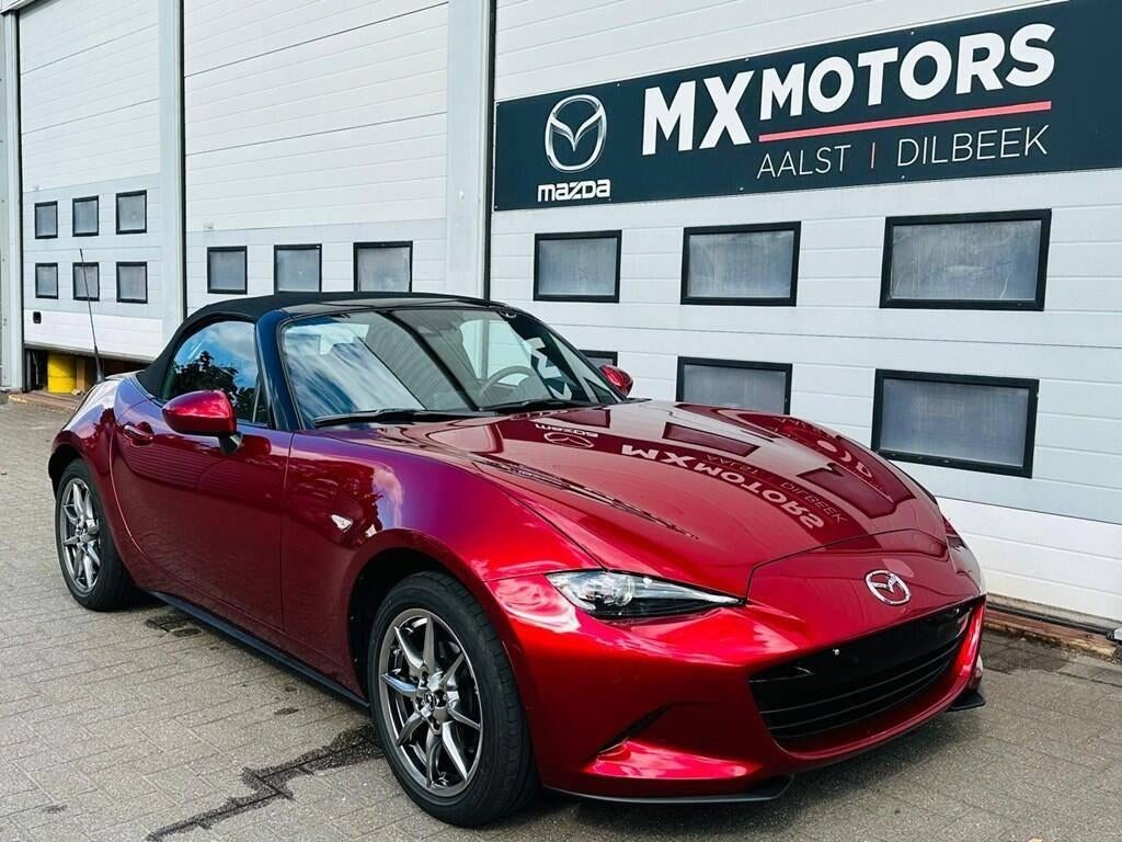 Mazda MX-5 1.5l SKYG Skycruise Soul Red Crystal, Autos, Mazda, Achat, Euro 6, Entreprise, Boîte manuelle
