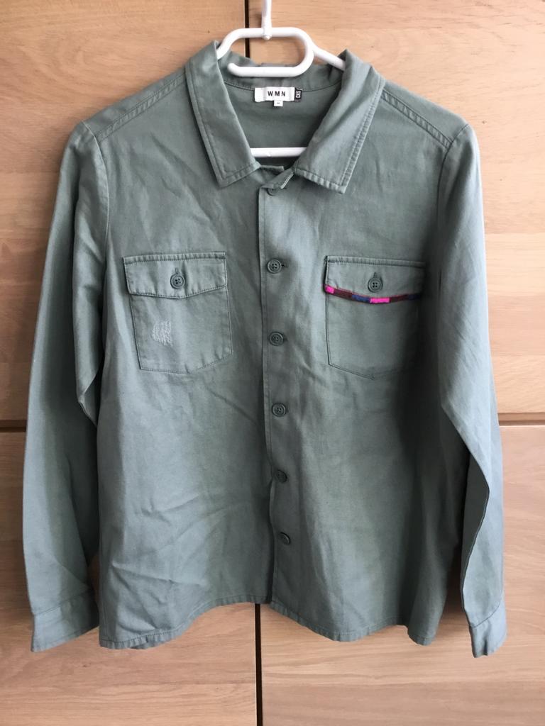 Chemise/gilet WMN CKS, Vêtements | Femmes, Blouses & Tuniques, Comme neuf, Taille 38/40 (M), Vert, Enlèvement ou Envoi