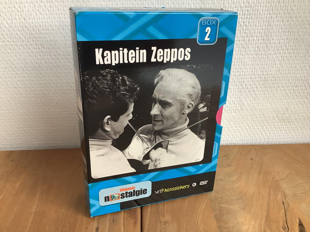 DVD box Kapitein Zeppos, Enlèvement, Comme neuf, Action et Aventure, Coffret
