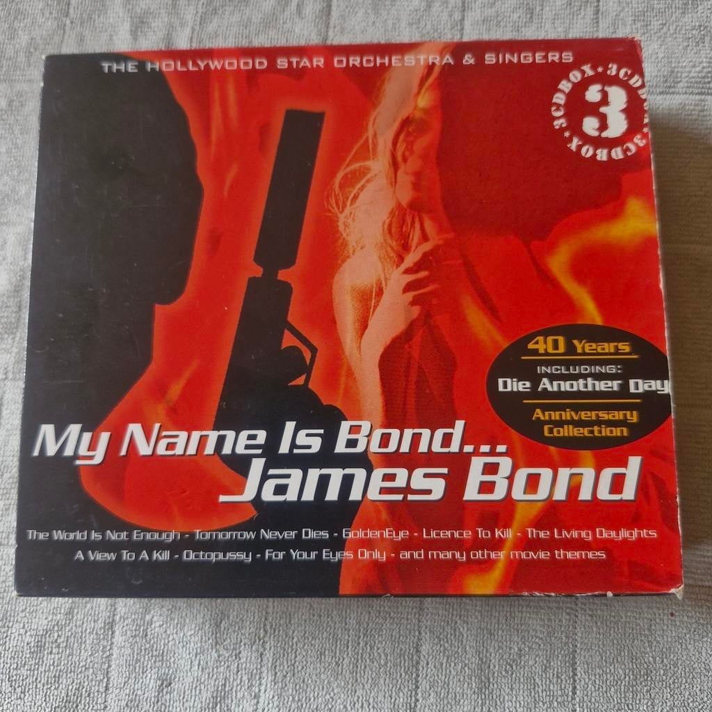 3 Cd Box My Name is Bond...James Bond 40 Years!, Cd's en Dvd's, Ophalen of Verzenden, Gebruikt
