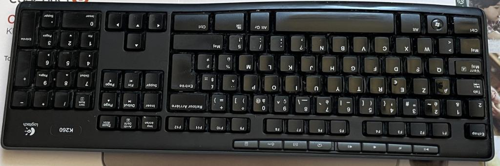 clavier & souris sans fil LOGITECH, Logitech G, Enlèvement ou Envoi, Azerty, Utilisé