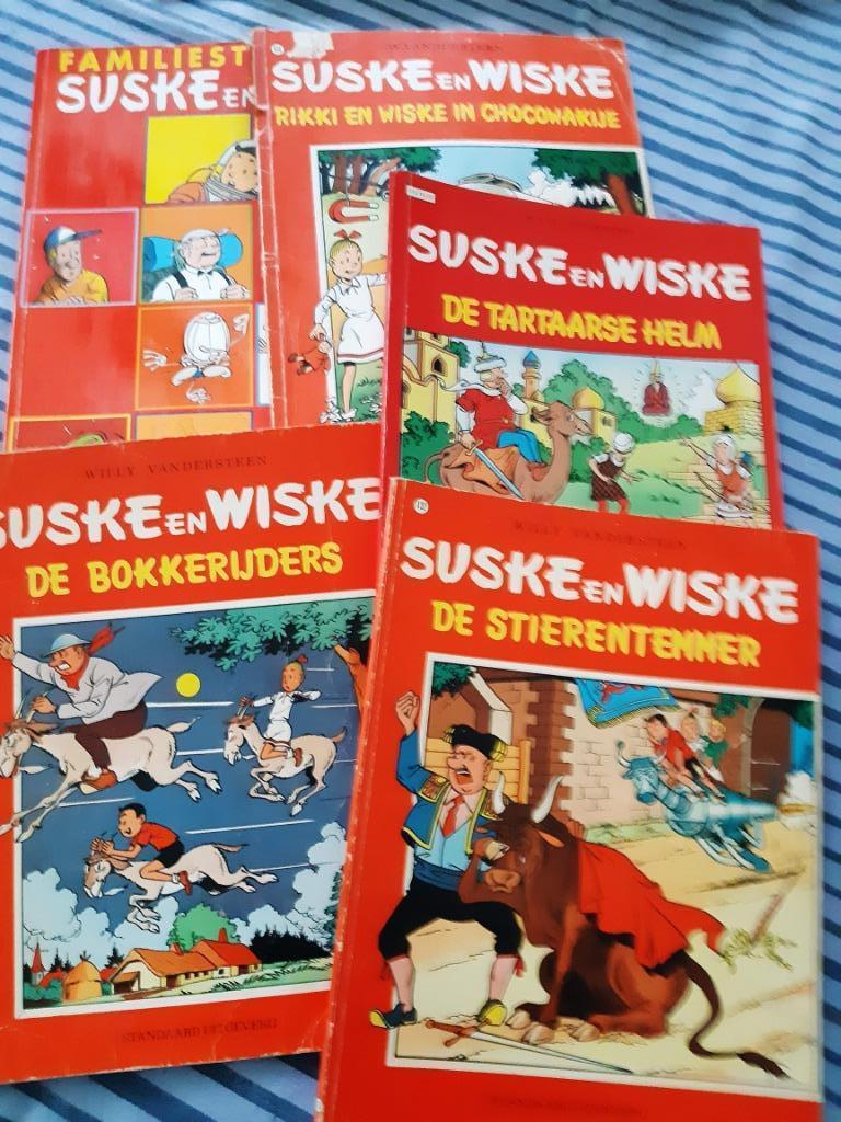 oude strips van Suske en Wiske, Ophalen