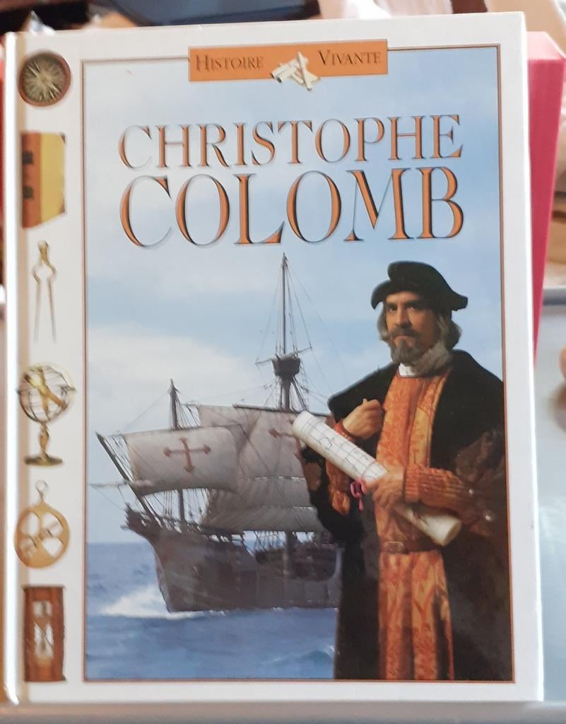 Livre histoire vivante christophe colomb(89), Livres, Enlèvement ou Envoi, Utilisé