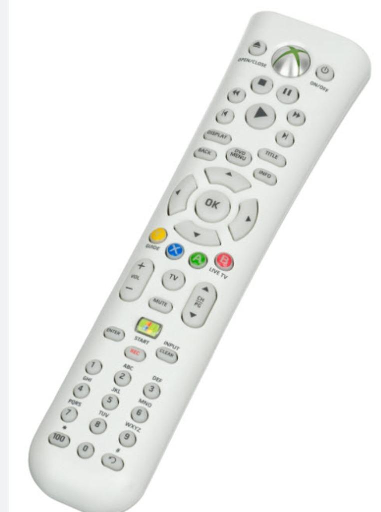 Afstandsbediening Xbox 360, TV, DVD/CD, Ophalen of Verzenden, Zo goed als nieuw, Origineel, Dvd