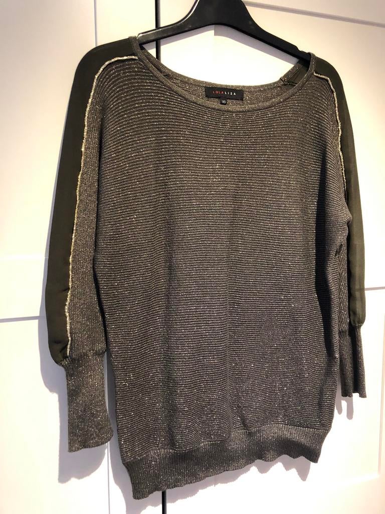 LOLA en LIZA trui met details maat smal, LOLA en LIZA, Ophalen of Verzenden, Zo goed als nieuw, Maat 36 (S)