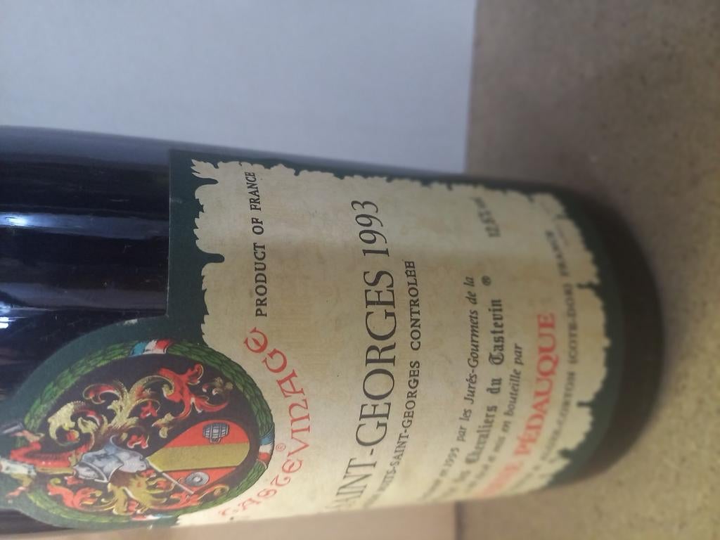 Vin nuit St Georges 1993, Verzamelen, Ophalen, Zo goed als nieuw