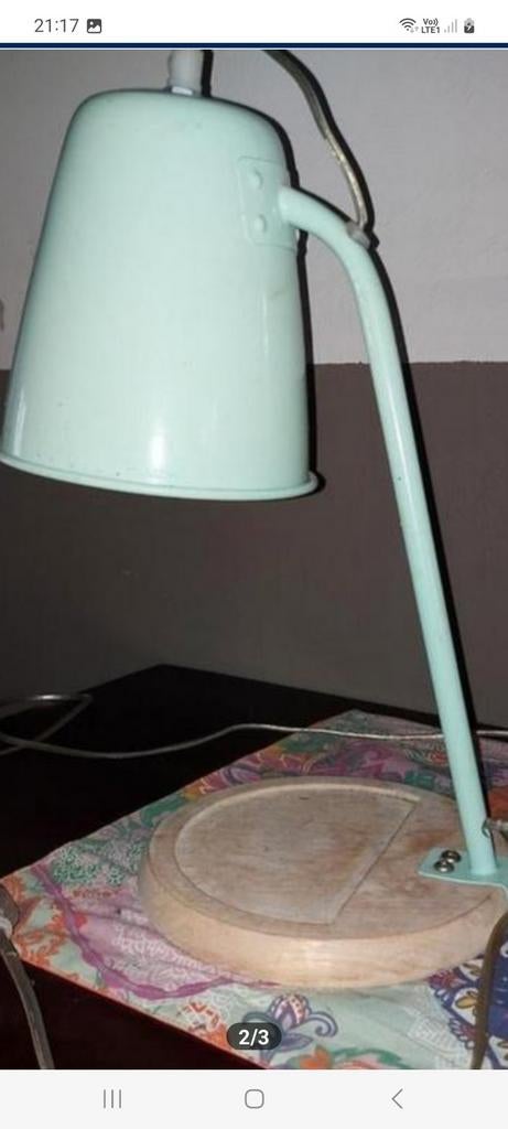 Retrolampje, Ophalen of Verzenden, Zo goed als nieuw