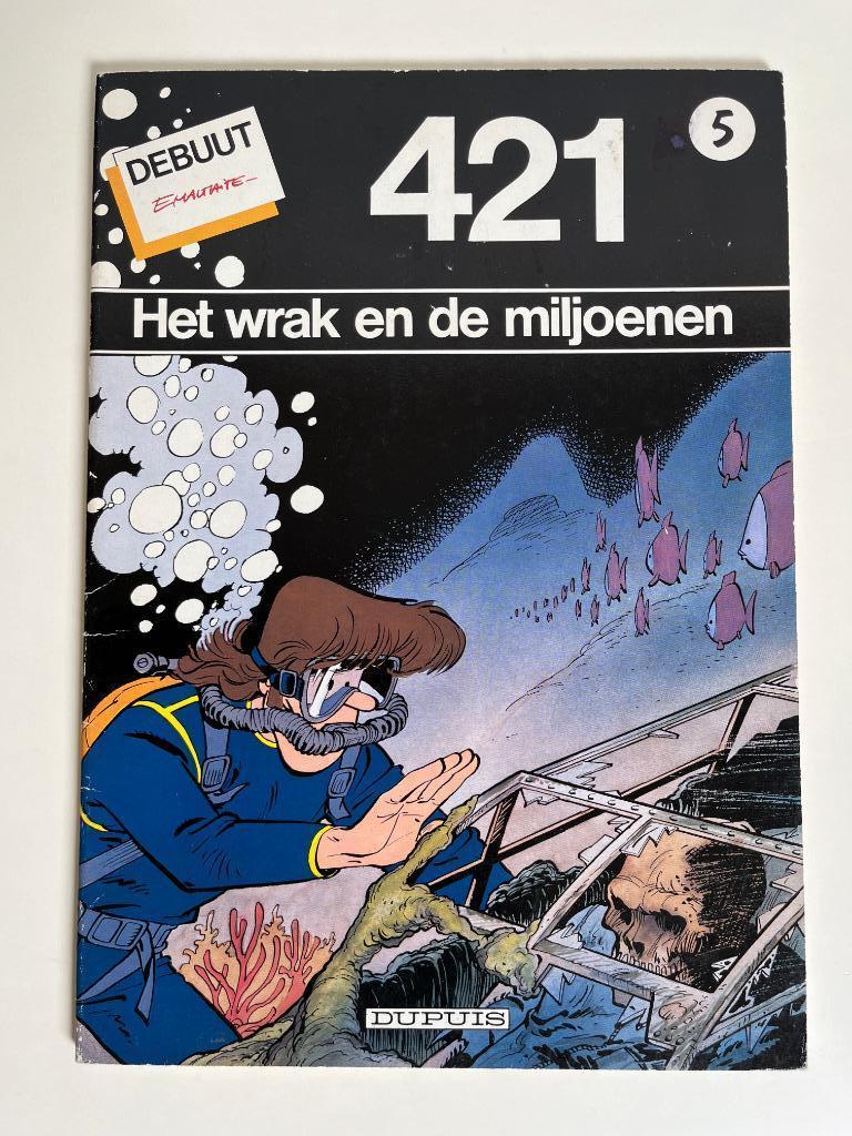 421 - Het Wrak en de Miljoenen - 1e druk 1983, Enlèvement ou Envoi