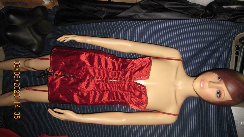 Sexy lingerie setje, Enlèvement ou Envoi, Rouge, Ensemble