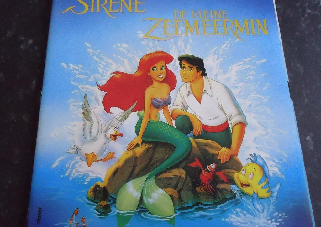 PANINI STICKER ALBUM DISNEY LA PETITE SIRÈNE, Enlèvement ou Envoi, Comme neuf, Autocollant