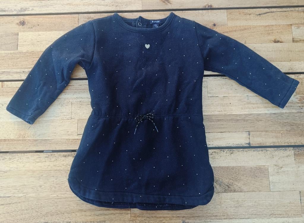 Robe bleue Kiabi 80/86, Kiabi, Robe ou Jupe, Enlèvement ou Envoi, Utilisé