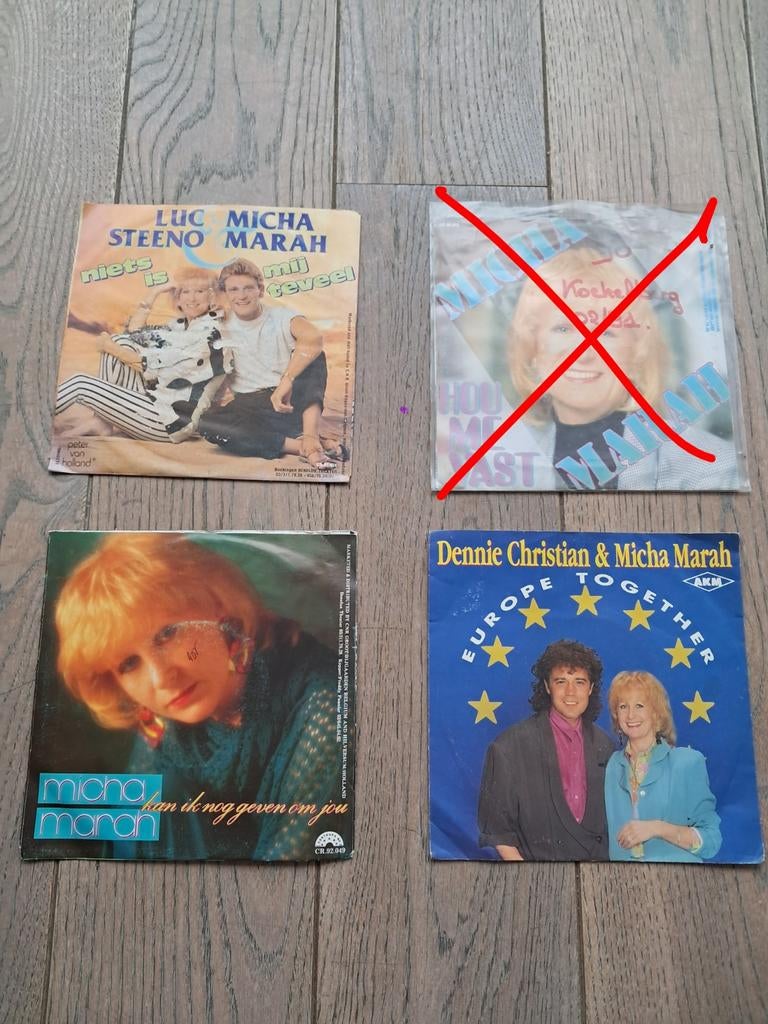 Singles Micha Marah : individueel aankopen per stuk, Ophalen of Verzenden, Zo goed als nieuw