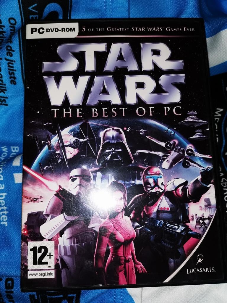 star wars pc cd rom le meilleur de 5 des meilleurs jeux de t, Collections, Enlèvement ou Envoi, Comme neuf, Jeu