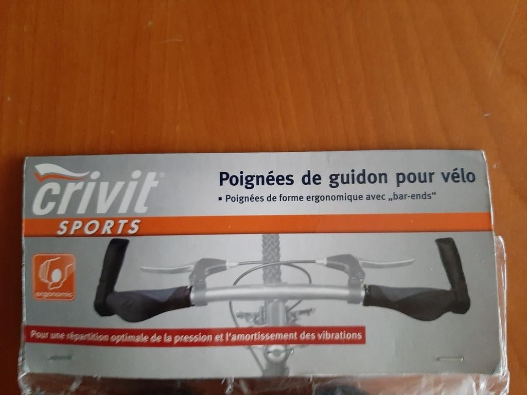 Stuurhandvatten met bar-ends. Nieuw., Fietsen en Brommers, Ophalen of Verzenden