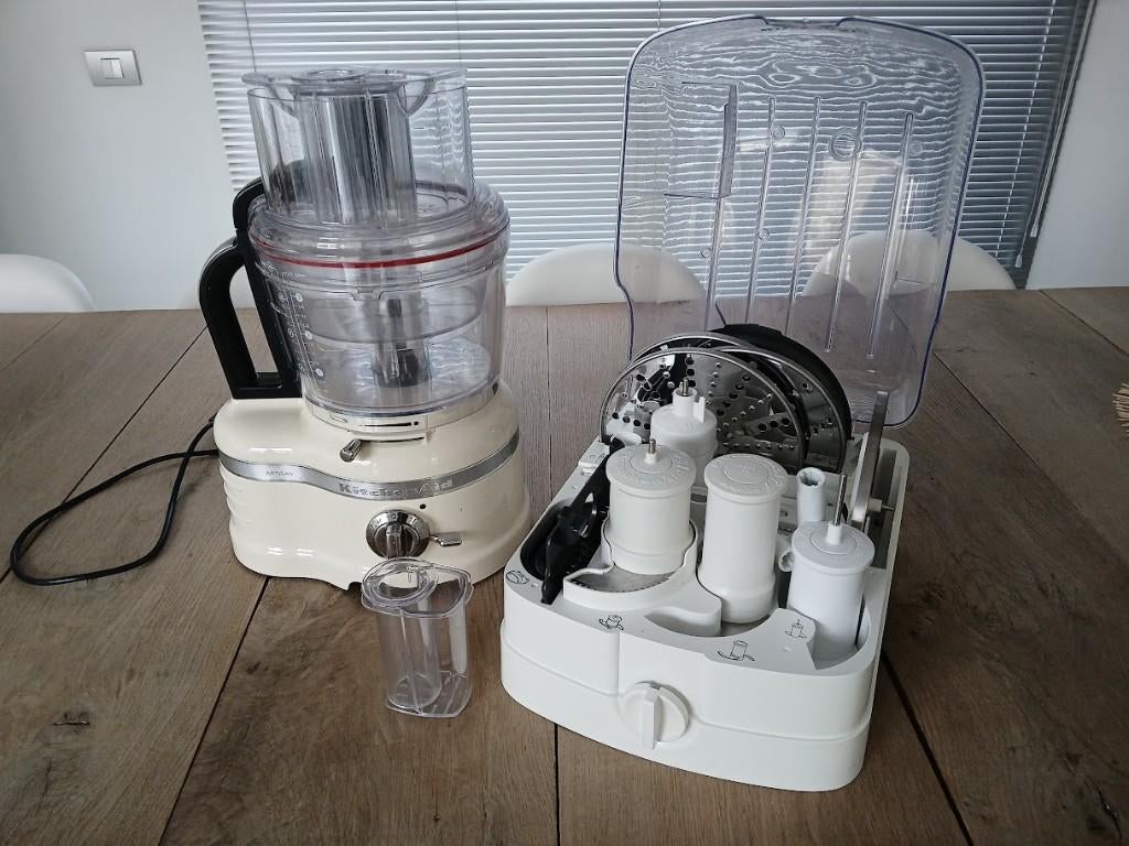 Kitchen Aid foodprocessor 5KFP1644 Artisan 4 L amandelwit, 3 à 4 litres, Enlèvement, Comme neuf