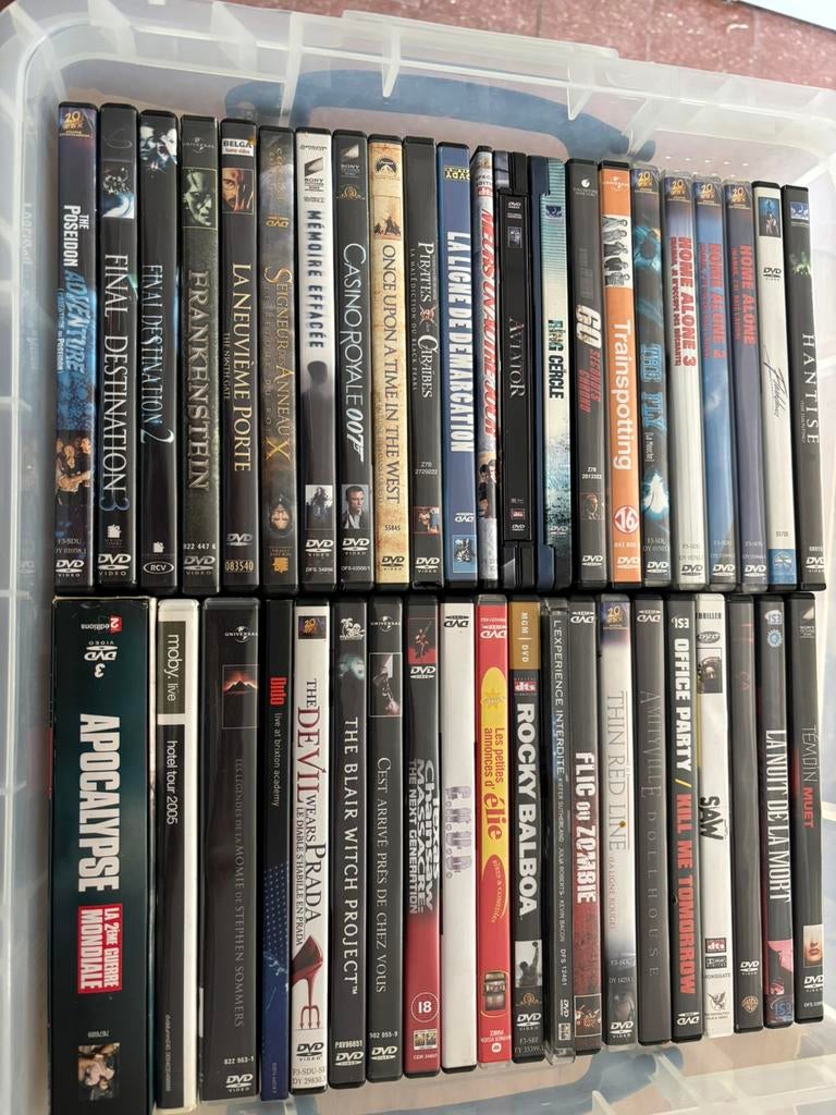 Lot de plusieurs DVD voir liste, Tous les âges, Enlèvement ou Envoi, Utilisé