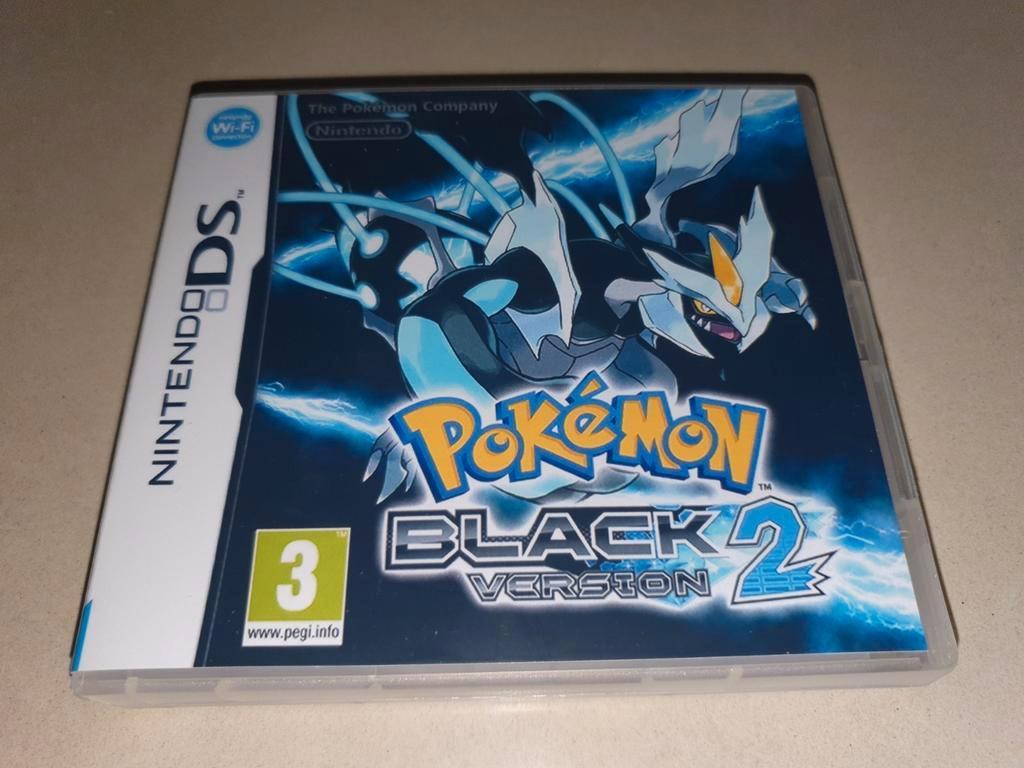Pokemon Black 2 Version DS Game Case, Verzenden, Zo goed als nieuw