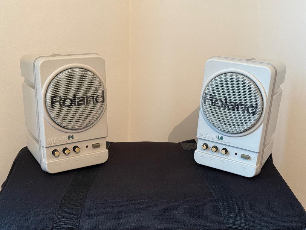 Roland MA-12С Micro Monitor set, Autres marques, Moins de 60 watts, Enlèvement, Utilisé