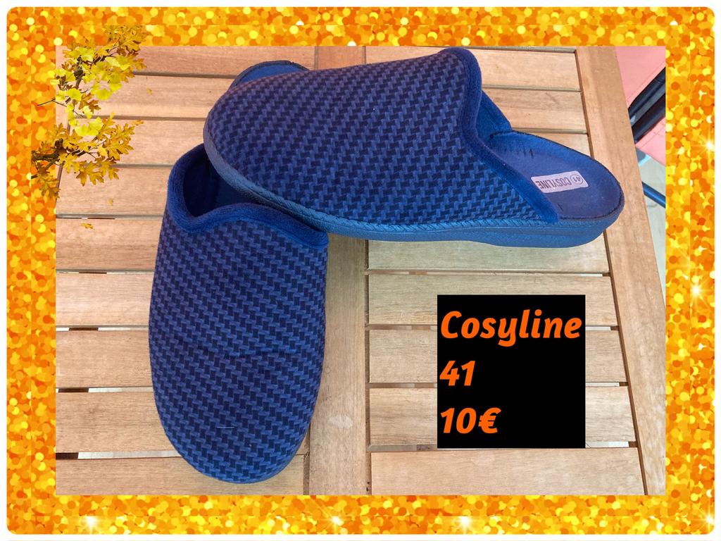 Pantoffels jongen/ heren 41. Cosyline, Kleding | Heren, Ophalen of Verzenden, Zo goed als nieuw