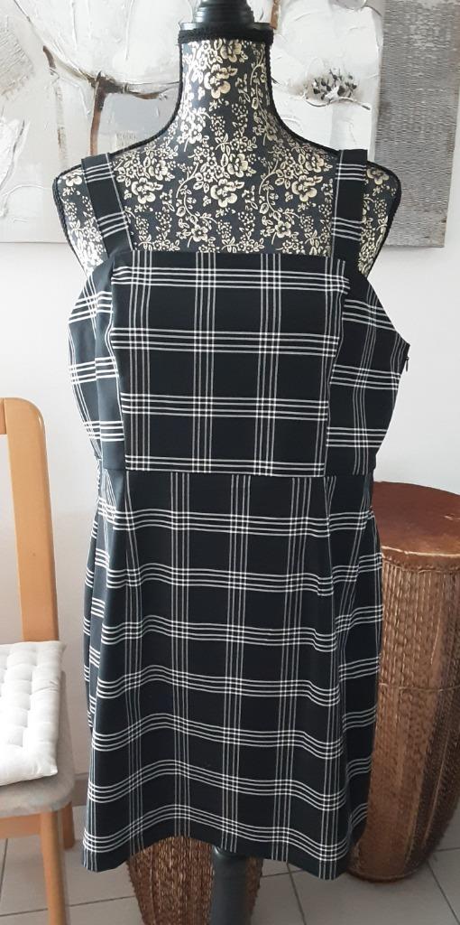Robe mini, tunique salopette chasuble 42, H&M, Au-dessus du genou, Envoi, Taille 42/44 (L)