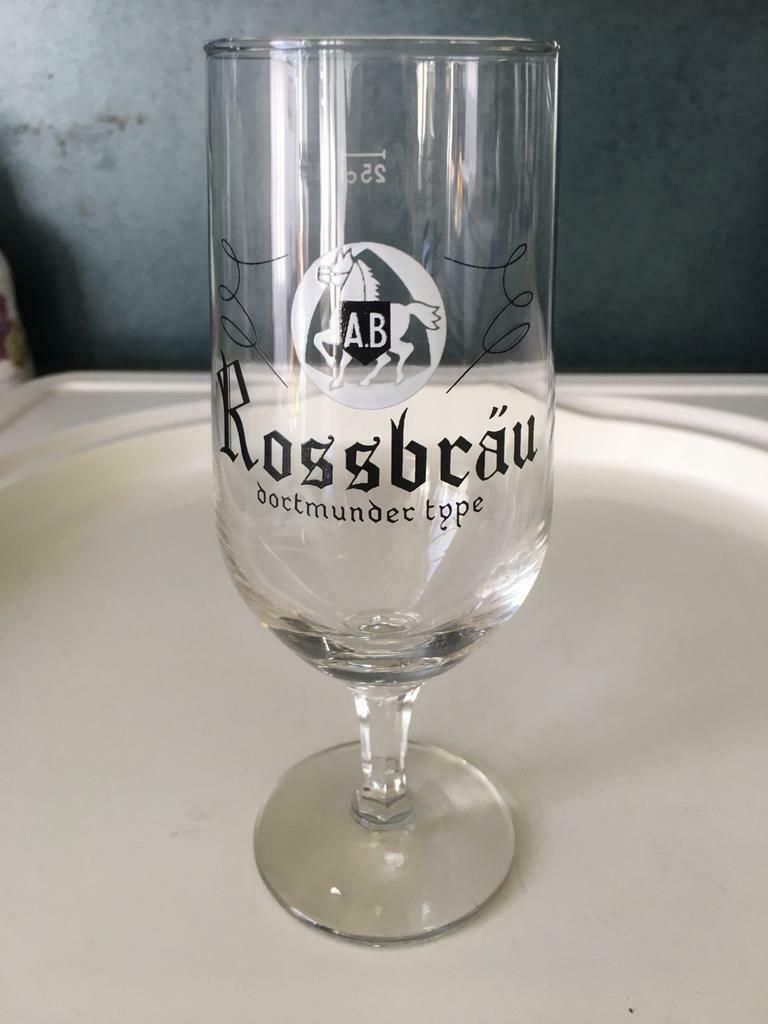 6 glazen Rossbrau, Enlèvement, Comme neuf