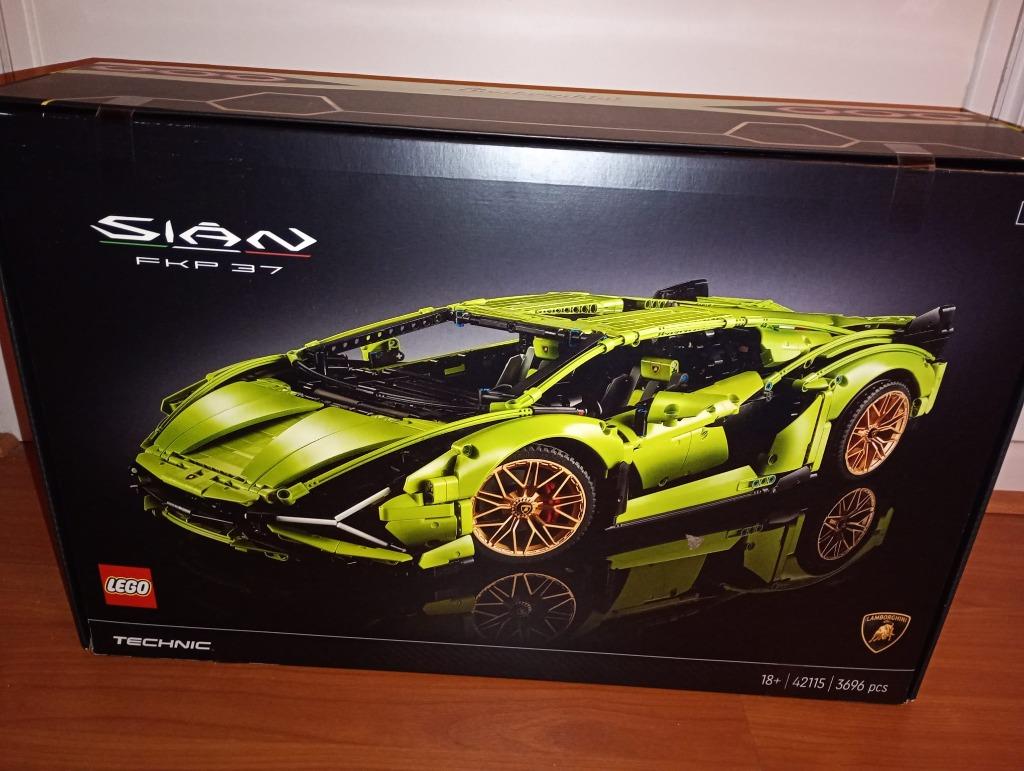 LEGO - 42115 - Lamborghini Sián FKP 37, Ophalen of Verzenden, Nieuw, Complete set, Lego
