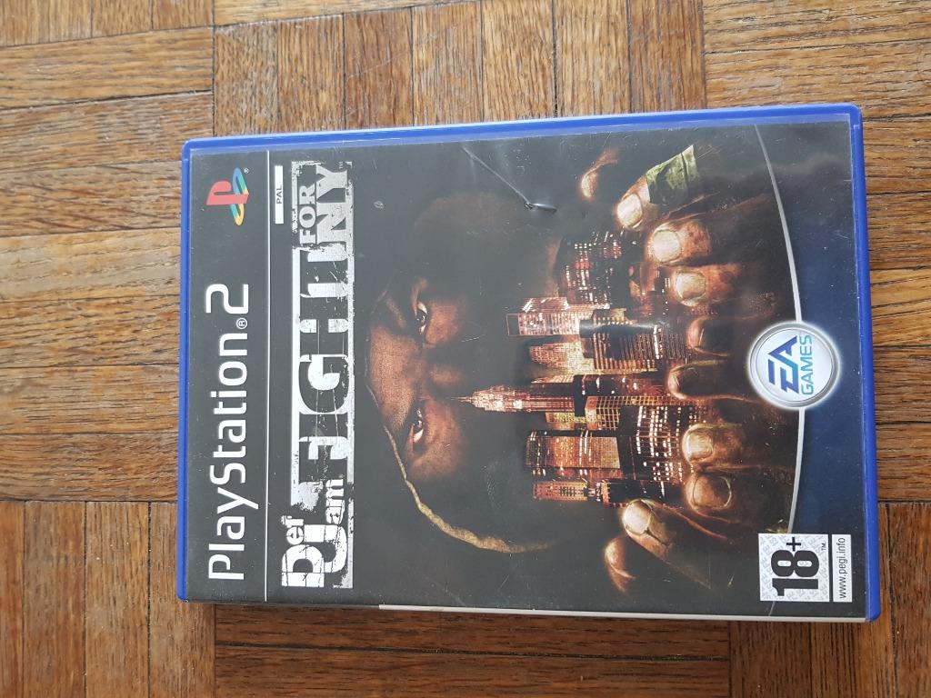 Def jam  fight for  NY boîte  vide PS2, Games en Spelcomputers, Gebruikt, 2 spelers, Vanaf 12 jaar, Ophalen