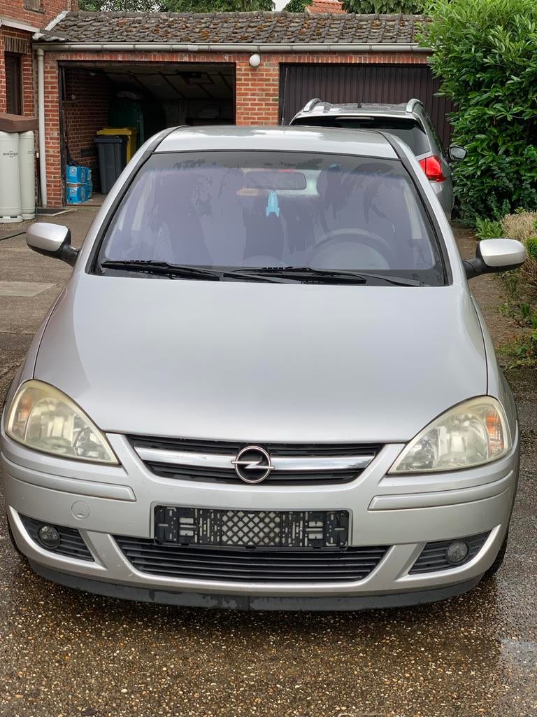Opel Corsa Hatchback, Auto's, Stof, Zwart, Particulier, Dealer onderhouden