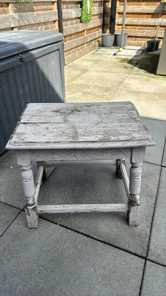 Houte bankje, Antiek en Kunst, Ophalen