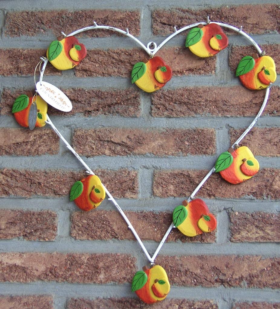 APPELHOUDER VOGELS VOEDEREN HART METALEN & APPELS Nieuw, Verzenden, Nieuw