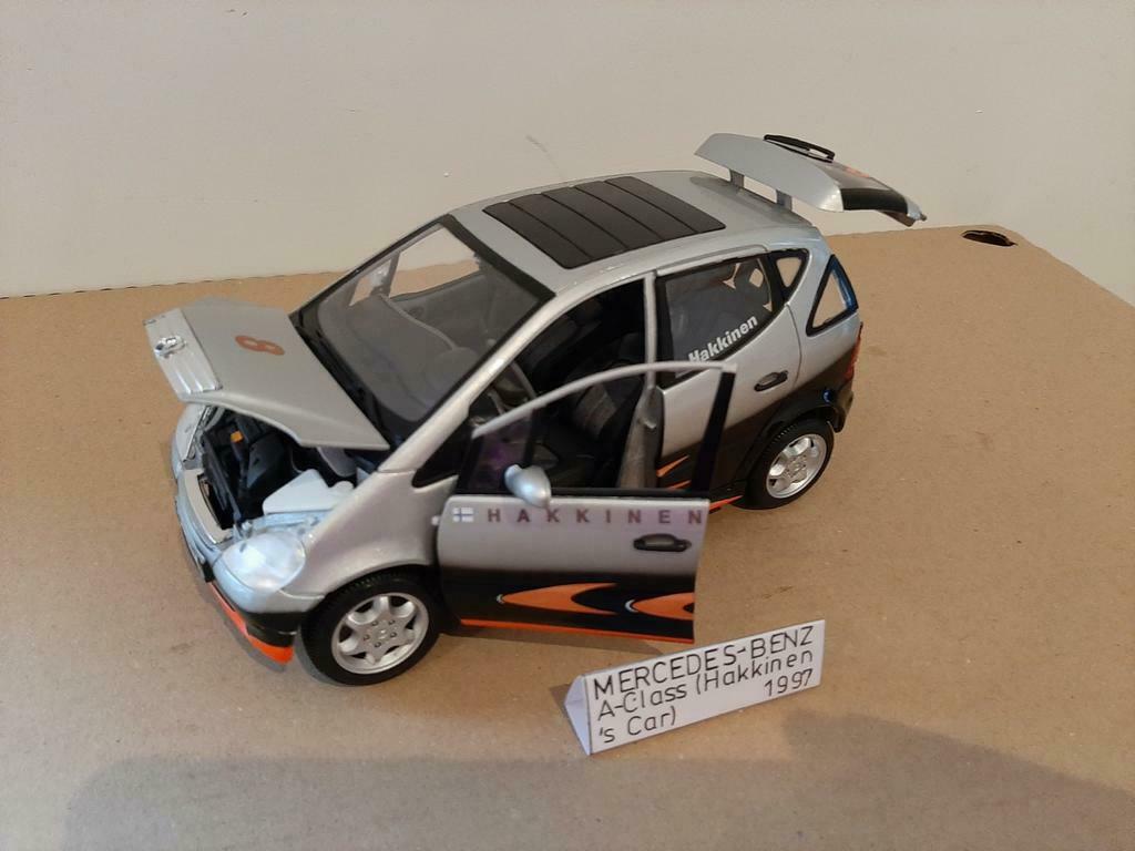 Mercedes-Benz A Klasse 1997 1/18 Maisto zonder doos, Hobby en Vrije tijd, Ophalen of Verzenden, Zo goed als nieuw