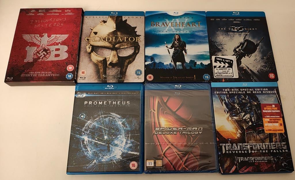 Diverse Blu-ray DVD's 5 euro per stuk zie lijst, Ophalen of Verzenden, Zo goed als nieuw