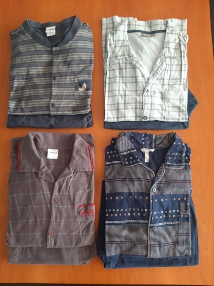 Heren pyjama's maat M, Ophalen of Verzenden, Maat 48/50 (M)