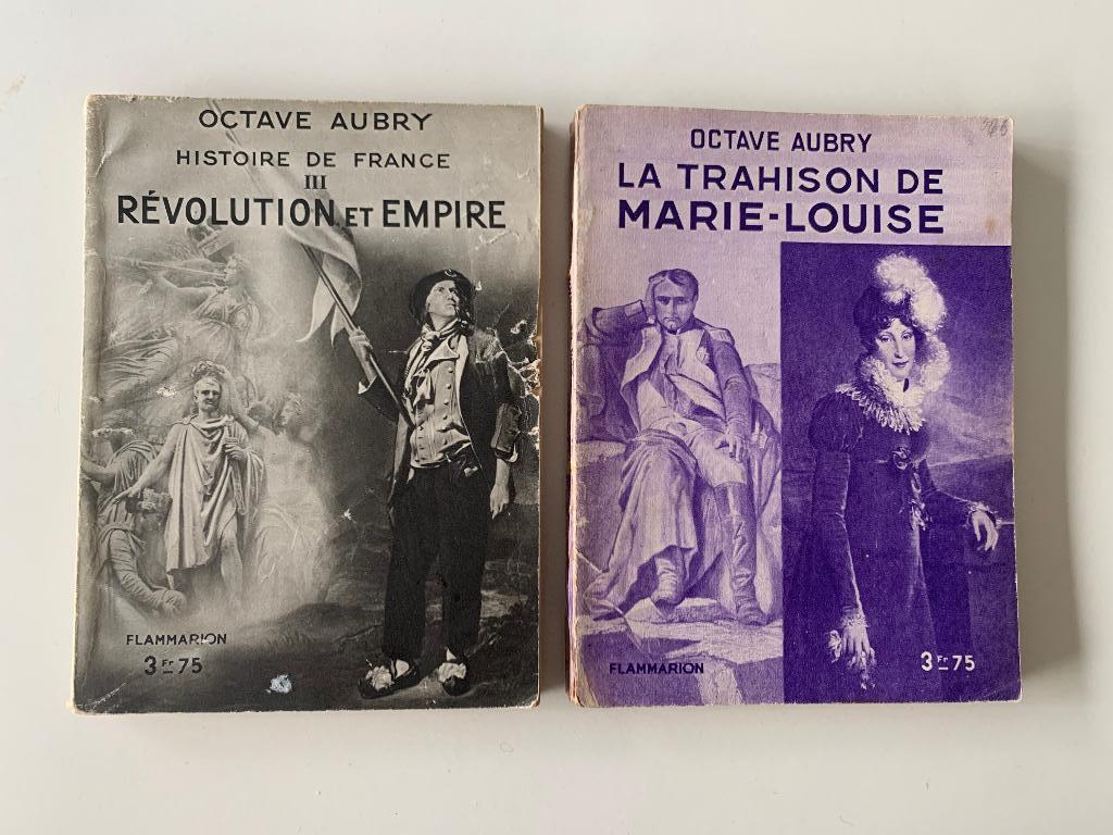 2 x Octave Aubry, Enlèvement ou Envoi, Utilisé
