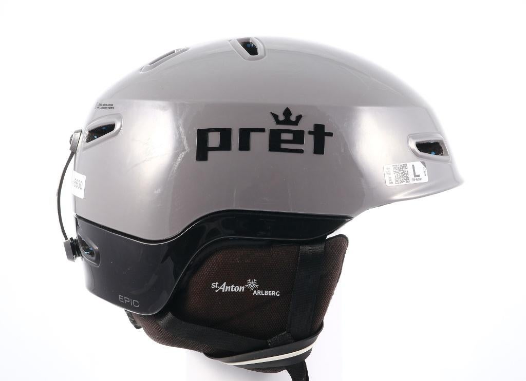 59 60 61 62 cm ski snowboard helm PRET EPIC, Ophalen of Verzenden, Gebruikt, Ski, Carve